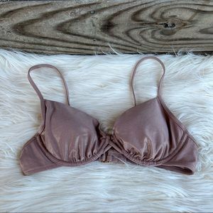 Victoria’s Secret shimmer bikini top